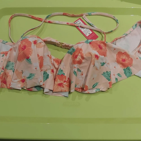 Xhilaration Off the Shoulder Bandeau Bikini Top NW - Picture 5 of 10